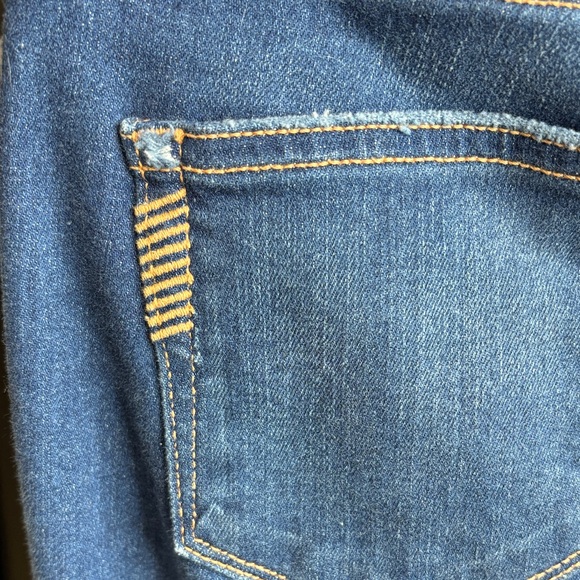 💙PAIGE Verdugo Ultra Skinny Dark Blue Stretch , Cotton blend Jeans Size 28💙 - Picture 11 of 17